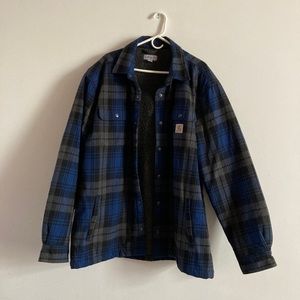 Carhartt Relaxed Fit Sherpa Lined Shirt Jacket